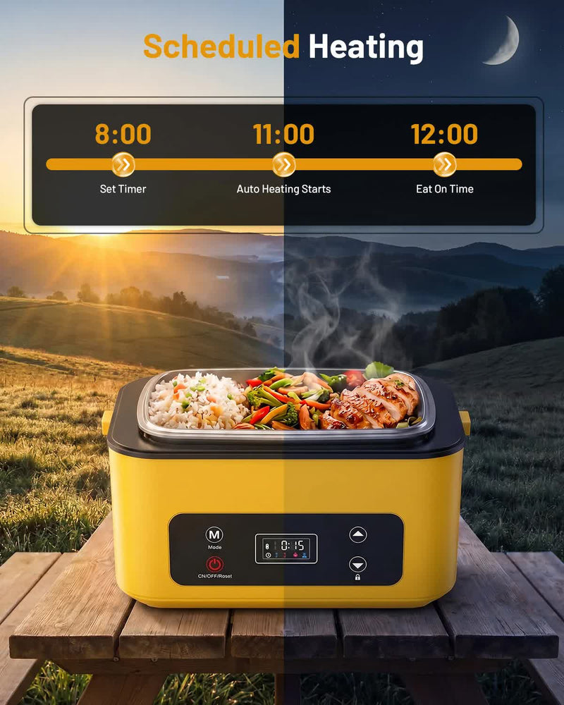 Scheduled heating timer